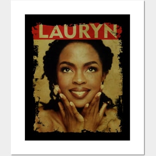 TEXTURE ART- Lauryn Hill - RETRO STYLE Posters and Art